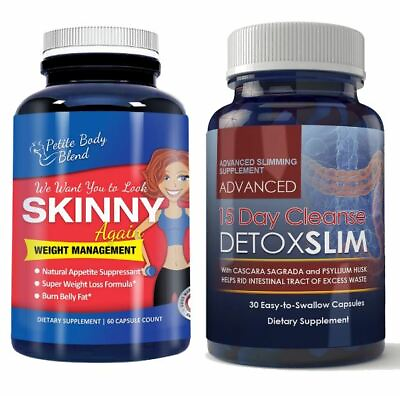 #ad Weight Loss Burn Belly Fat Advanced Cleanse Detox Slimming Combo Free Shipping $25.95