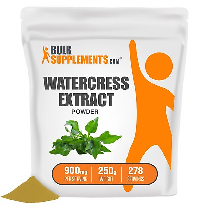 #ad BulkSupplements Watercress Extract Powder 250g 900 mg Per Serving $19.96