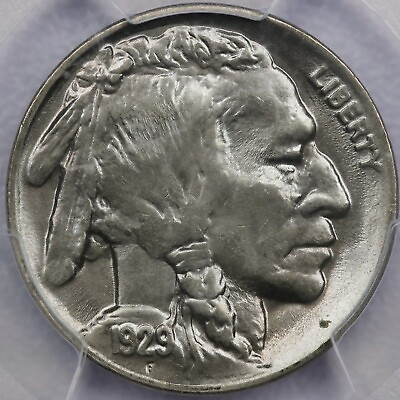 #ad 1929 5c Buffalo Nickel PCGS MS 65 $310.00