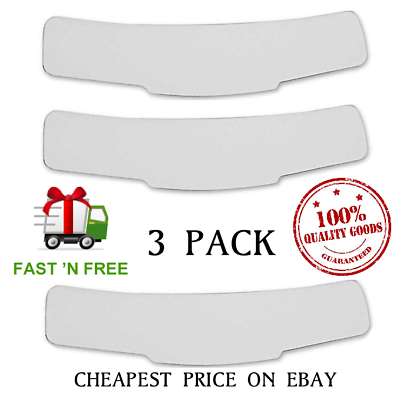 #ad NEW Priest Clergy Collar 3Pc White Replacement Shirt Tab Pastor Deluxe Inserts $10.99
