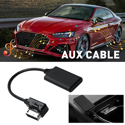 #ad AMI MDI Bluetooth MMI Music Interface AUX Cable Audio Adapter For Audi A3 A4 $14.99