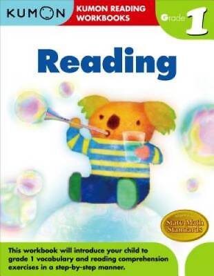 #ad Grade 1 Reading Kumon Reading Workbooks Paperback By Kumon Publishing GOOD $4.29