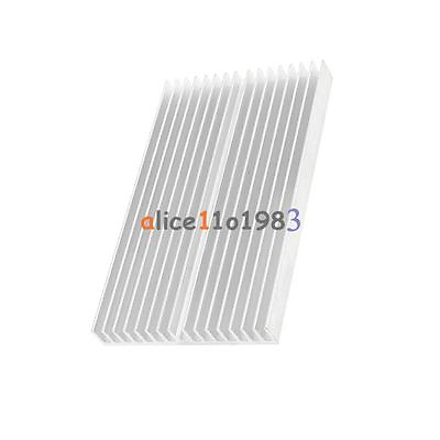 #ad Heat sink 100X60X10mm IC Heatsink Aluminum Cooling Fin For CPU LED Power $2.93