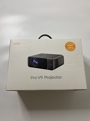 #ad YABER Pro V9 Wifi Bluetooth Video Projector 500 ANSI with Wifi 6 and Autofocus K $199.99