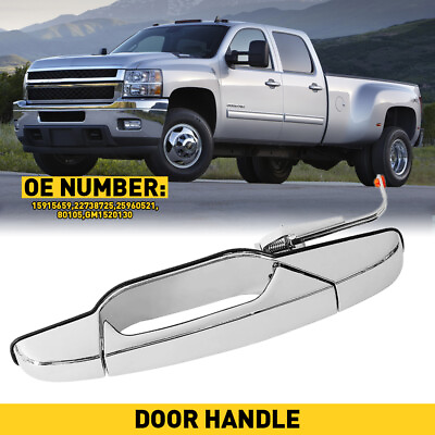 #ad Rear Driver LH Side Outside Door Handle For 2007 13 Chevy Tahoe Avalanche GMC $16.05