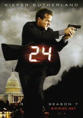 #ad 24: Season Seven DVD $6.74