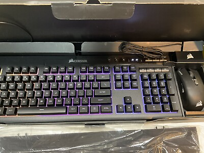 Corsair Gaming K55 HARPOON RGB Gaming Keyboard and Mouse Combo $39.00