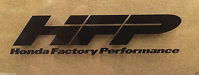 #ad Genuine Honda Factory Performance HFP Decal 3.5quot; x 1quot; Large Sticker $2.95