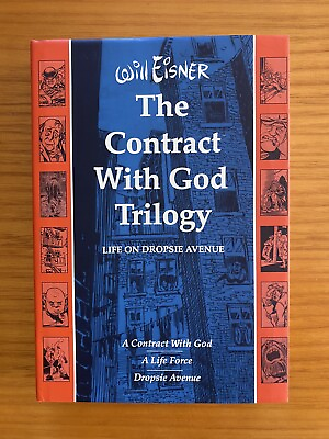 #ad Will Eisner The Contract With God Trilogy: Life On Dropsie Ave. HC Very Good $20.00