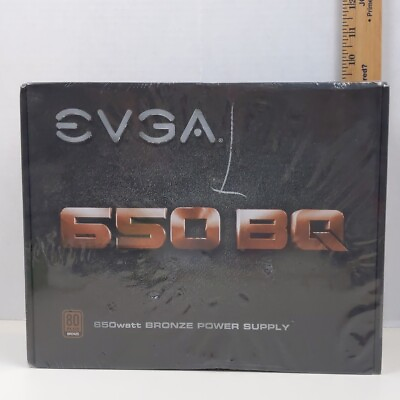 #ad #ad EVGA 650 BQ 80 Bronze Power Supply 110 BQ 0650 V1 Semi Modular PSU $84.95
