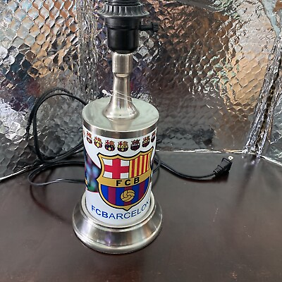 #ad 15 Inch Lamp Post Electric Wall Plug In Fc Barcelona Neymar Messi 1129 $6.00