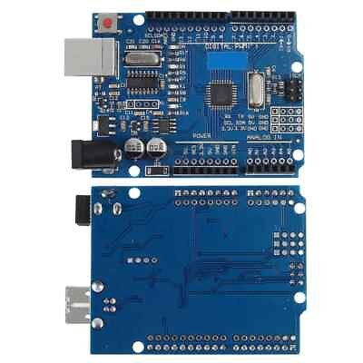 #ad 2Pc Uno R3 Development Board Atmega328 CH340 Compatible with Arduino $13.75
