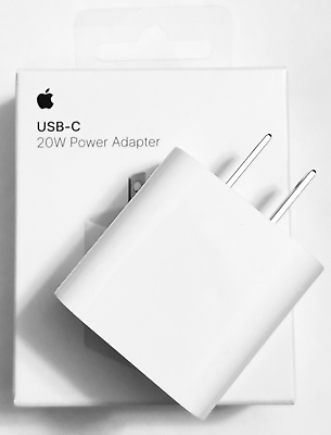 NEW Genuine Apple 20W USB C Wall Power Adapter NOT FAKE Charger iPhone 🍎 ON $16.49