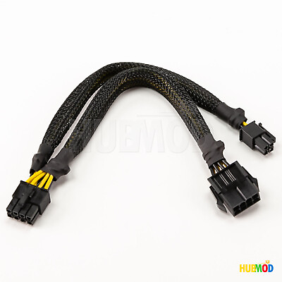 #ad EPS12V CPU 8 Pin Female To ATX 8 Pin and 4 Pin Male Power Supply Extension Cable $14.98