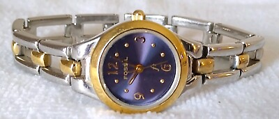 #ad Women#x27;s Watch Fossil Silver Gold Tone 6 In GOOD Condition $17.99