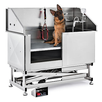 #ad Pet Bathtub Stainless Steel Dog Grooming Kit Pet Salon Spa Veterinary Work $999.99