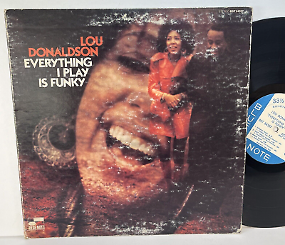 #ad LOU DONALDSON Everything I Play Is Funky BLUE NOTE LP Gatefold VG VG $39.00