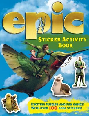 #ad Epic Sticker Activity Book Epic Sticker Books by in Used Very Good $9.77