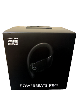 #ad Beats by Dr. Dre Powerbeats Pro EMPTY BOX ONLY BLACK Color Excellent Open Box $10.75