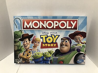 Monopoly Disney Pixar Toy Story Hasbro Gaming Fully Complete $15.99