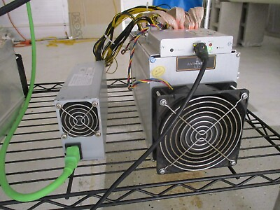Bitmain Antminer L3 504 MH s WITH PSU APW3 1600W Power Supply $199.00