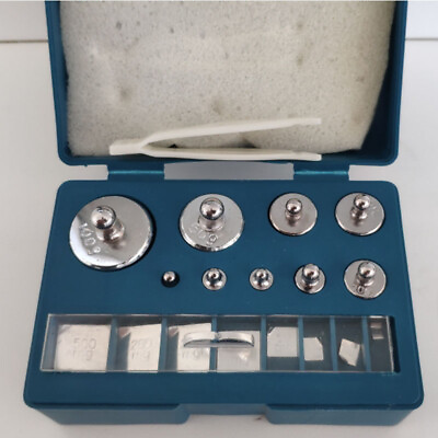 #ad 17Pcs 10mg 100g Grams Precision Calibration Weight Set Test Jewelry Scale Tool $43.32