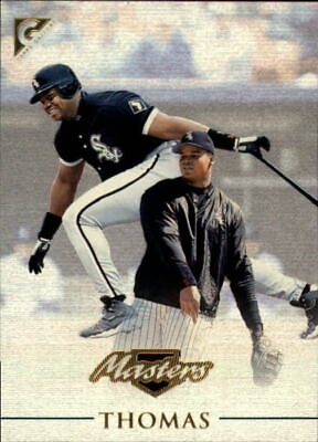 #ad 1999 Topps Gallery Baseball Card #102 Frank Thomas MAS $1.49