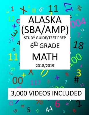 #ad 6Th Grade Alaska Sba Amp 2019 Math Test Prep: : 6Th Grade Alaska Measures... $20.87
