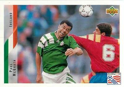 #ad Team Ireland 1994 Upper Deck World Cup Contenders USA94 Soccer Spanish Card $1.79