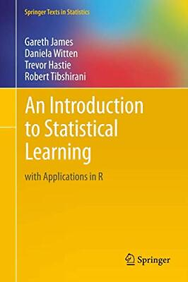 #ad An Introduction to Statistical Learning: with Applications in R Springer Te... $38.99