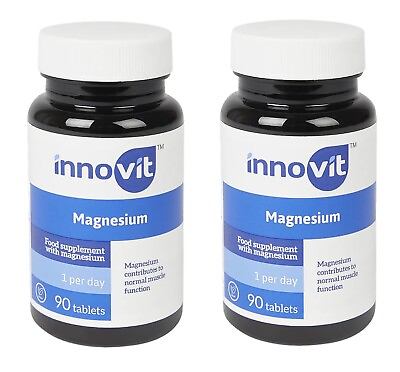 #ad Innovit Magnesium 2x 90 Tablets Vegan 1x Daily for Normal Muscle Function✅ $18.09