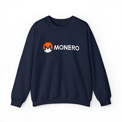 #ad Monero XMR Crewneck Sweatshirt Crypto $34.99
