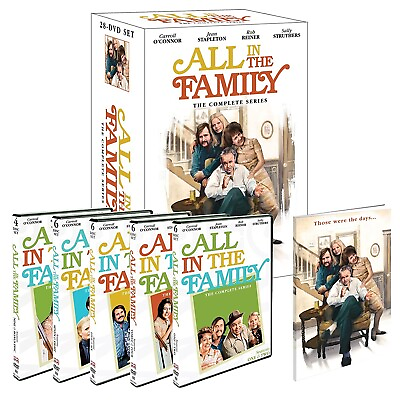 All In The Family The Complete Series Seasons 1 9 DVD Set 1 Day handling $38.50