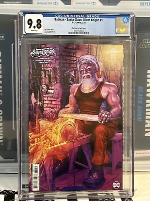 #ad Batman Santa Claus Silent Knight #1 CGC 9.8 1:25 Tony Shasteen Variant DC Comics $69.99