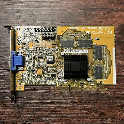 #ad Nvidia Riva TNT2 32MB AGP Video Card ASUS V3800M $29.99