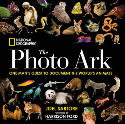 #ad National Geographic The Photo Ark: One Man#x27;s Quest to Document the World#x27; GOOD $11.97