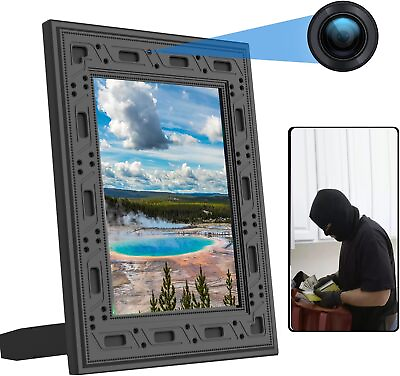 #ad Full 1080P WIFI Hidden Spy Camera Picture Frame PIR 1 Year Standby Night Vision $79.99