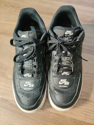 #ad Nike Air Force 1 Low Double Air Black White Size 9 US Athletic Shoes CJ1379 001 $40.00
