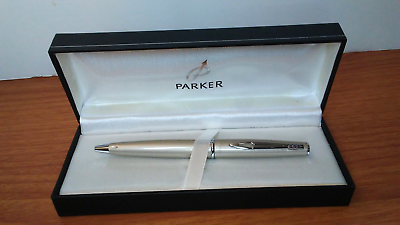 #ad Champagne Ballpoint Parker Pen in Black Gift Box $12.85