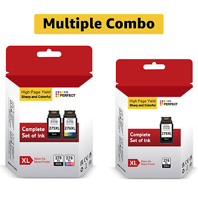 #ad PG 275XL CL 276XL Ink Cartridge compatible with Canon PIXMA TS3520 TS3500 Lot $11.95