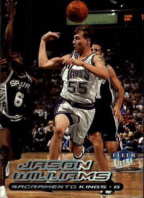 #ad 1999 00 Ultra Sacramento Kings Basketball Card #10 Jason Williams $1.69