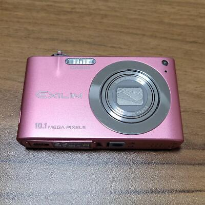 #ad CASIO Digital Camera EXILIM ZOOM EX Z100 PK 10.1MP Optical 4x Wide 28mm Pink $124.34