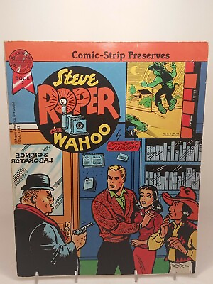 #ad 1987 Steve Roper and Wahoo Book 2 Blackthorne Publishing Comic Strip Preserves $12.99