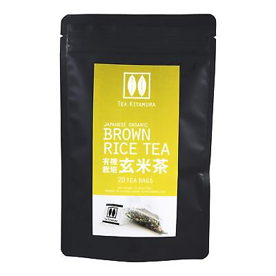 #ad Organic Single origin Japanese Brown Rice Tea Genmai Cha 20 Tea Bags by $25.62