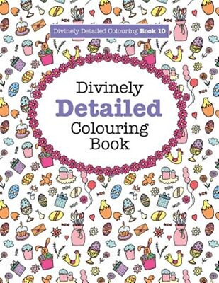 #ad Divinely Detailed Colouring Book 10 Like New Used Free shipping in the US $13.18