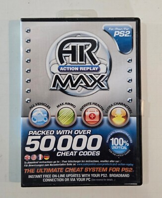 #ad Action Replay Max For Playstation 2 PS2 NEW $39.97