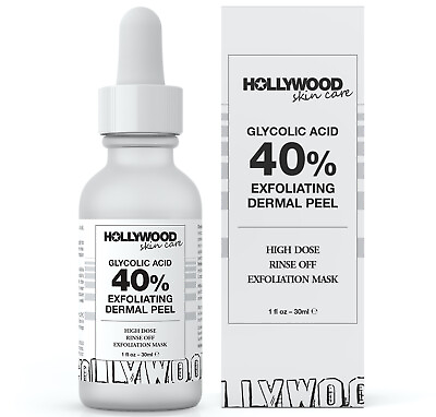 #ad Glycolic Acid 40% AHA Chemical Peel Blackhead Dark Spot amp; Acne Scars NEW $22.95