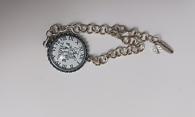 #ad Plunder Design Bracelet Silver Tone 8.5quot; $18.00