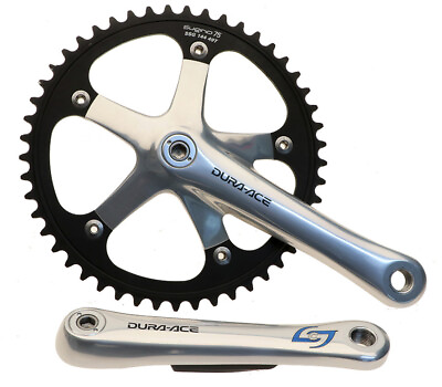 Shimano Dura Ace FC 7710 Track Crankset Stages Power Meter 165mm Sugino 49T NJS $629.99