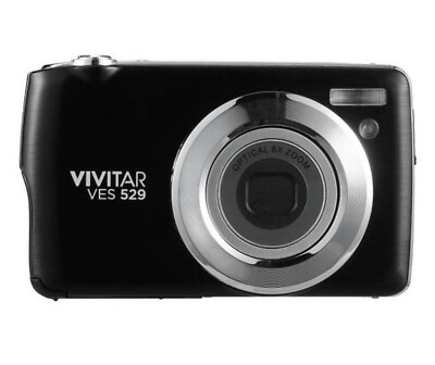 #ad Vivitar 16mp Optical Lens Digital Camera Black In Box 2023 Model VES529 USB C $21.99